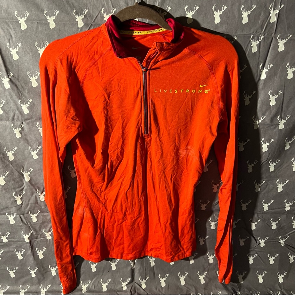 Live Strong running shirt